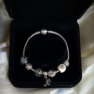 Pandora Charm Bracelet with Disney Charms